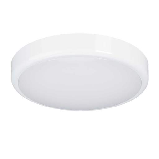 Knightsbridge 20W LED Tri-Colour Emergency Bulkhead with Microwave Sensor White