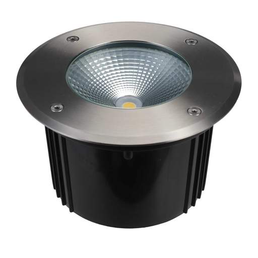Knightsbridge 9W LED Stainless Steel IP65 Ground Light 3000K