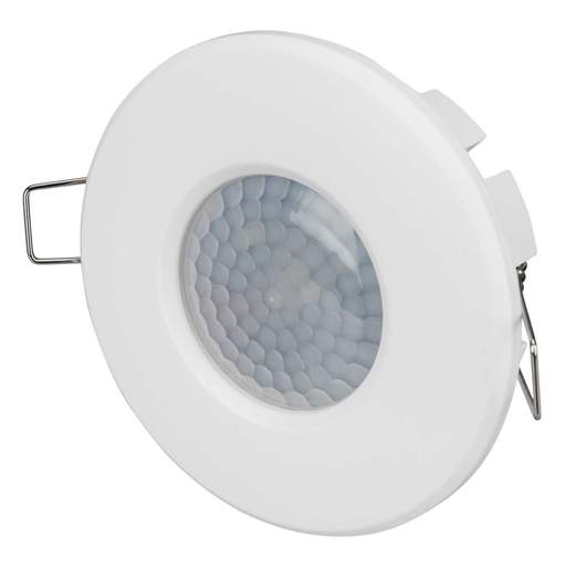 Knightsbridge 360° Ceiling Mount Recessed or Surface PIR White
