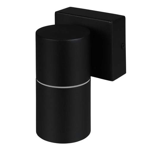 Knightsbridge GU10 Down Wall Light Matt Black