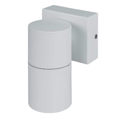 Knightsbridge GU10 Down Wall Light Matt White