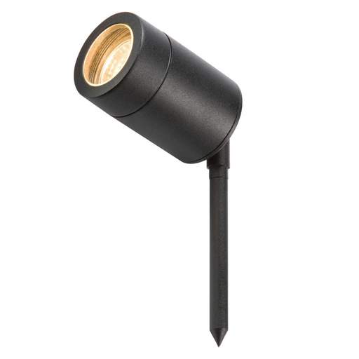 Knightsbridge 35W GU10 Spike Light Black IP65