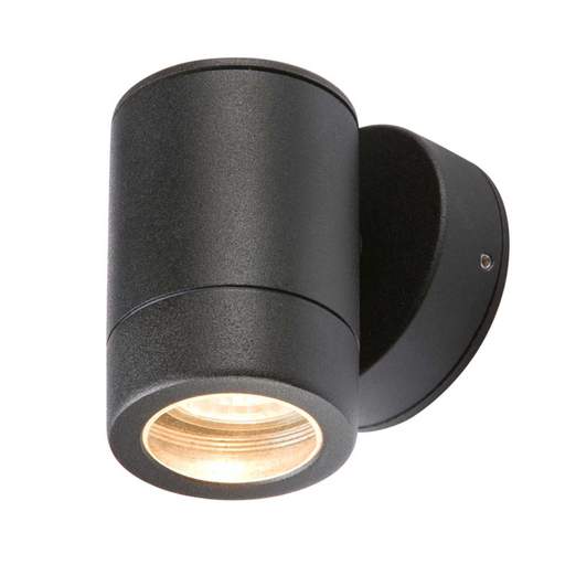 Knightsbridge 35W GU10 Wall Fitting Black Light Gauge