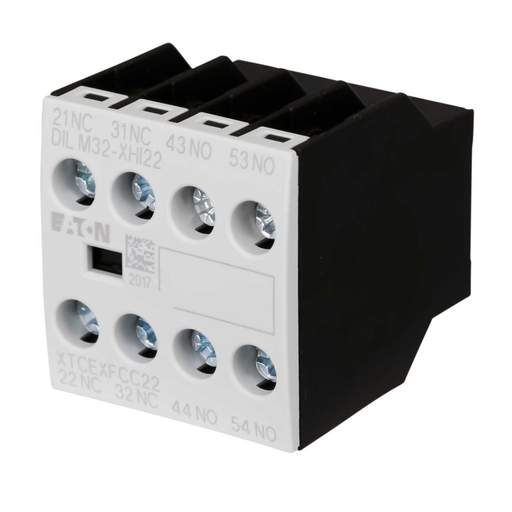 Moeller DILM32-XHI22 Auxiliary Contact Block 2 NO + 2 NC Contacts