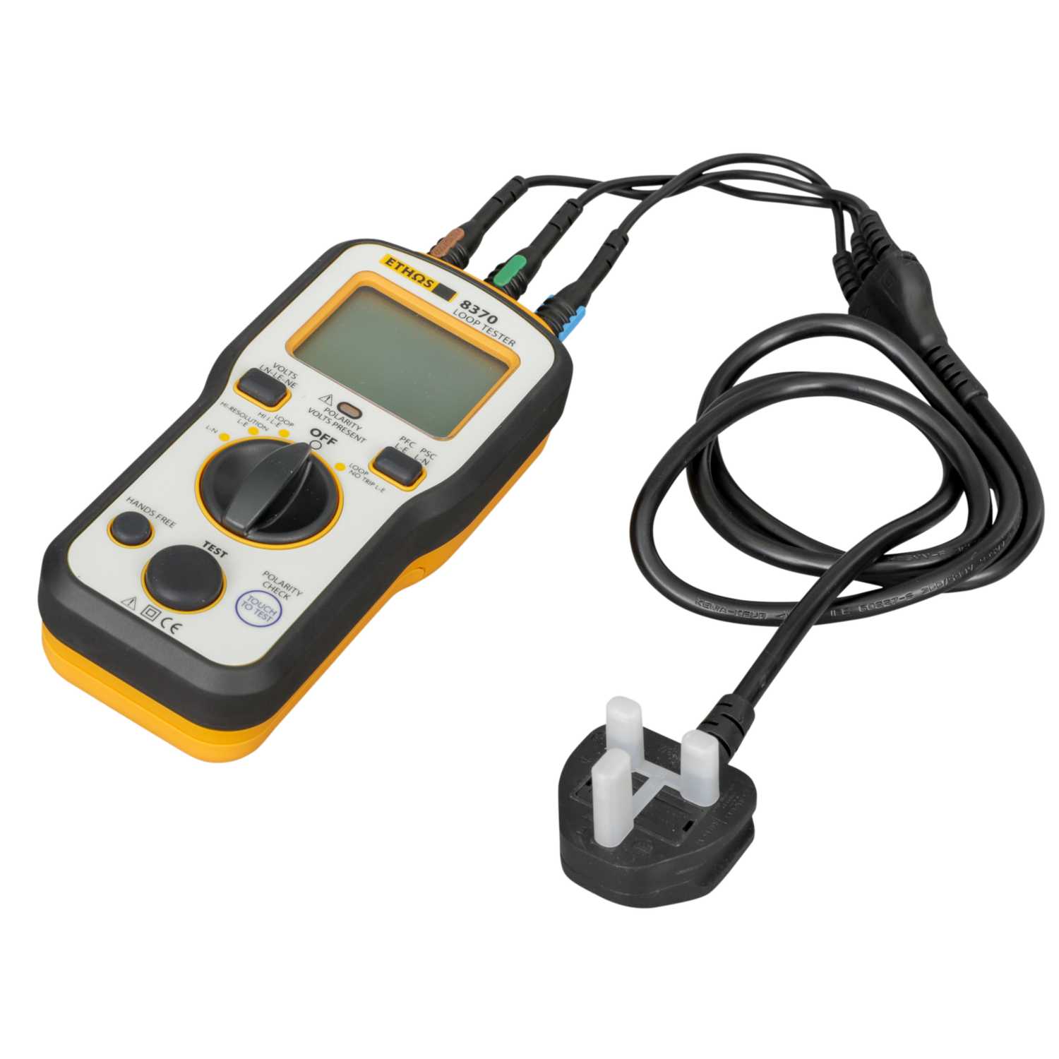 Ethos 8370 High Current Digital Loop Impedance Tester (ETHOS 8370) CEF