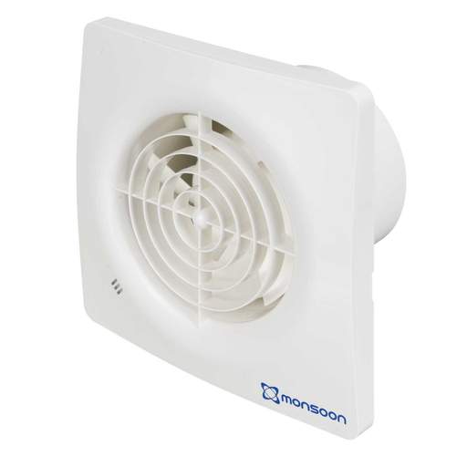 National Ventilation 100mm 4" Standard Axial Flow Fan