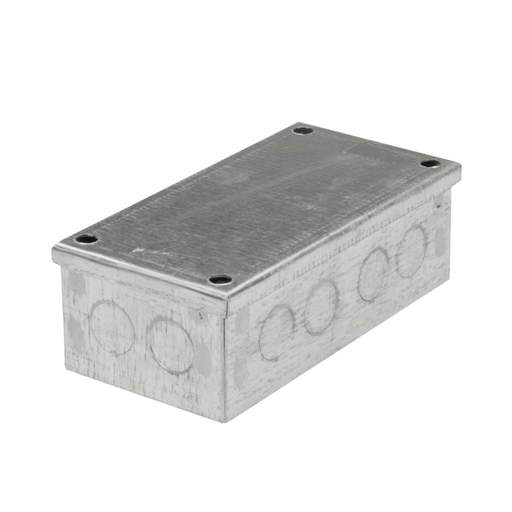 Niglon 150mm x 75mm x 50mm Galvanised Adaptable Box with Knockouts