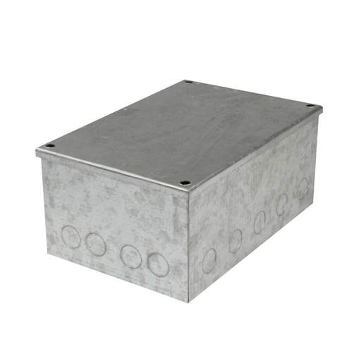 Niglon 225mm x 150mm x 100mm Galvanised Adaptable Box with Knockouts