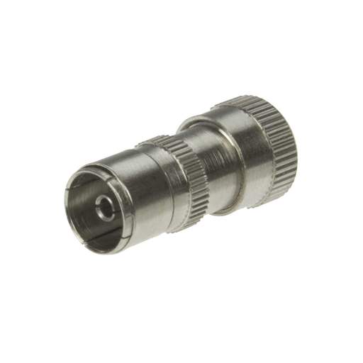 Niglon Coaxial Female Plug Aluminium (Sold in 1's)