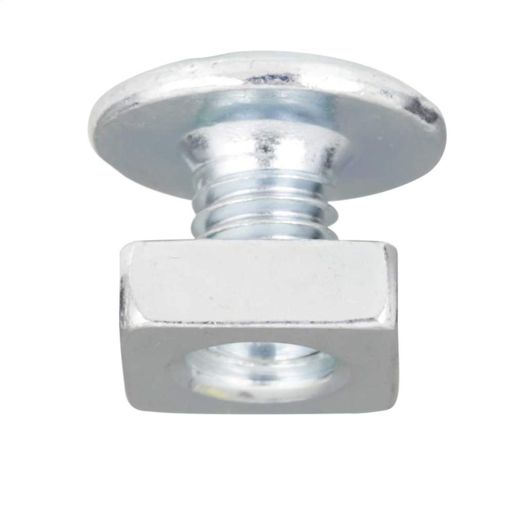 TIMco 0640RBB Roofing Bolts With Square Nuts - 6mm X 40mm, Zinc Plated, Bag Of 110