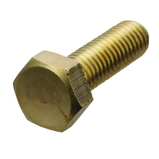 Olympic Fixings M6 x 20 Hex Set Screw Brass (Sold in 1's)
