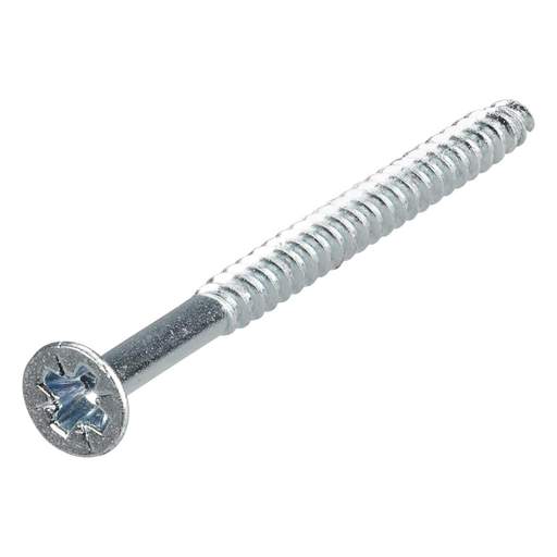 Olympic Fixings 6 x 2 Countersunk Cross Twin Thread Screws BZP (Pack of 200)