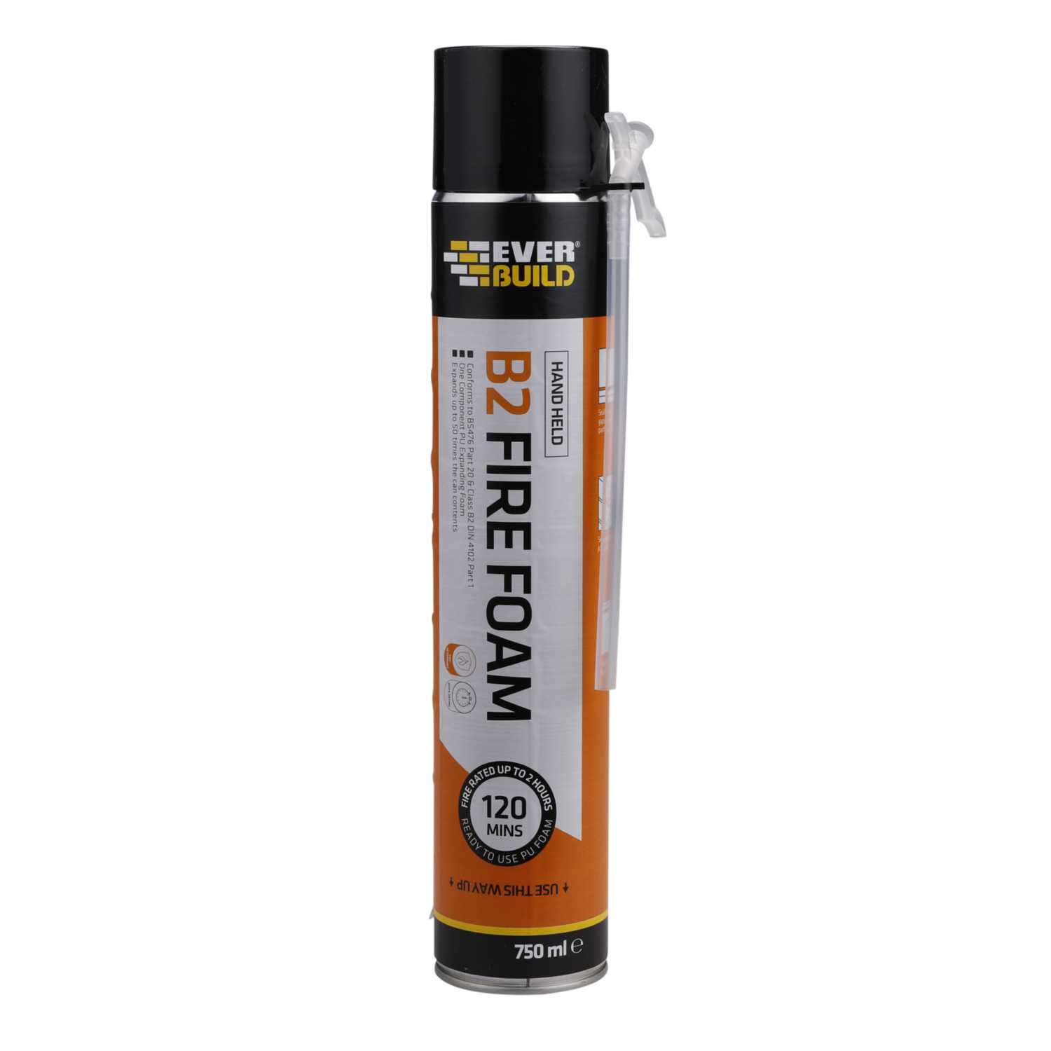 FP200 Fire Rated Expanding Foam - 24oz Can | Fire Blocking Sealant For Gaps & Voids
