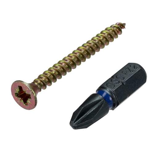 Orbix 8 x 1½ Countersunk Twin Thread Wood Screws (Pack of 200)