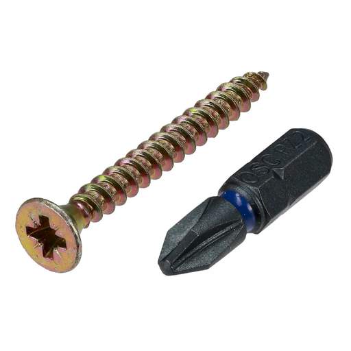 Orbix 10 x 1½ Countersunk Twin Thread Woodscrews (Pack of 200)