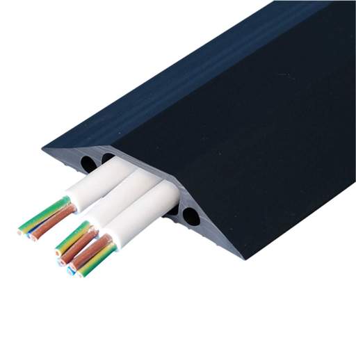 Osmor One Hole Multi Cable Protector Black (9m Reel)