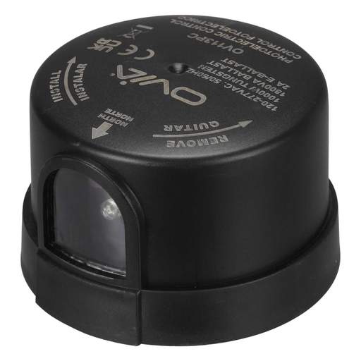 Ovia Gator Gator Twist-Lock NEMA Photocell Black