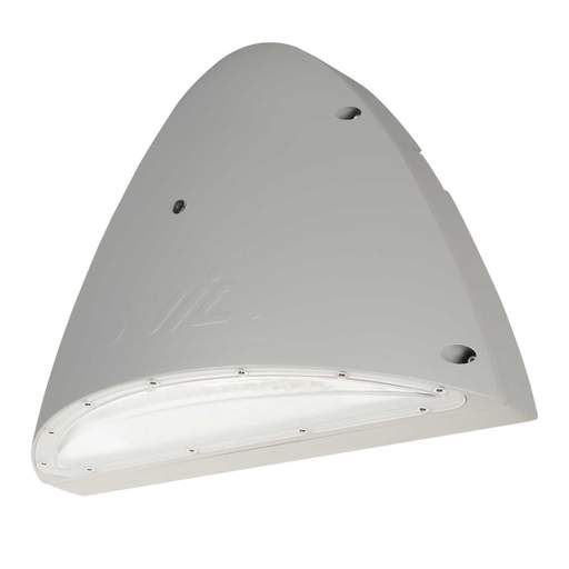 Ovia Inceptor Murus 15W LED Colour Selectable Wallpack with Photocell Light Grey
