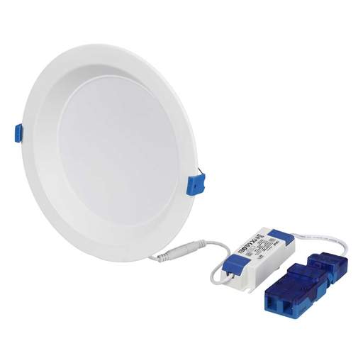 Ovia E-Sprite 25W LED 220mm Tri-Colour Non Dimmable Downlight