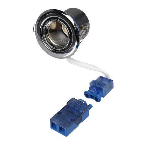 Ovia Flameguard GU10 Adjustable Downlight Chrome