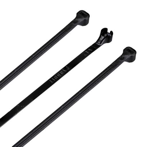Panduit 100mm x 2.5mm Dome Top Cable Ties Black (Pack of 100) (BT1MC0