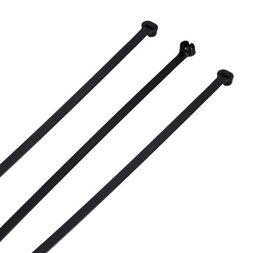 Panduit 538mm x 7mm Dome Top Cable Ties Black (Pack of 100)