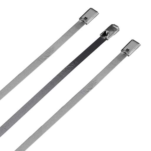 Panduit 521mm x 4.6mm Cable Ties Stainless Steel (Pack of 100)