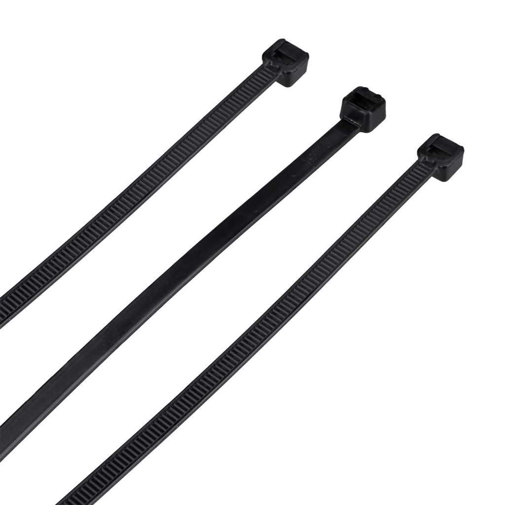 Panduit 188mm x 4.8mm Solar Cable Ties Black (Pack of 100) (PLT2S