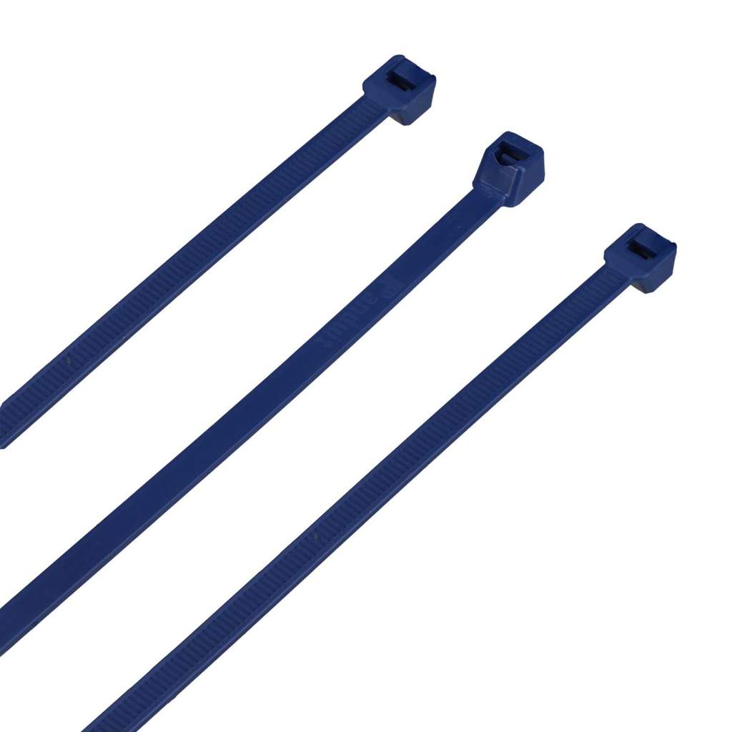 Panduit 366mm x 4.8mm Metal Detectable Cable Ties Dark Blue (Pack
