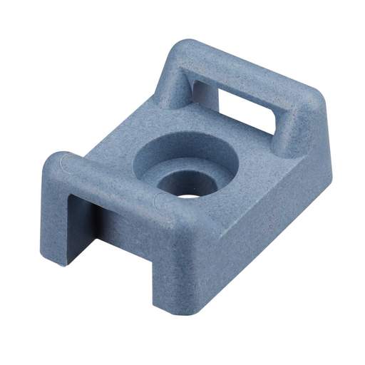 Panduit 22.1mm x 15.5mm Metal Detectable Cable Tie Mount Light Blue