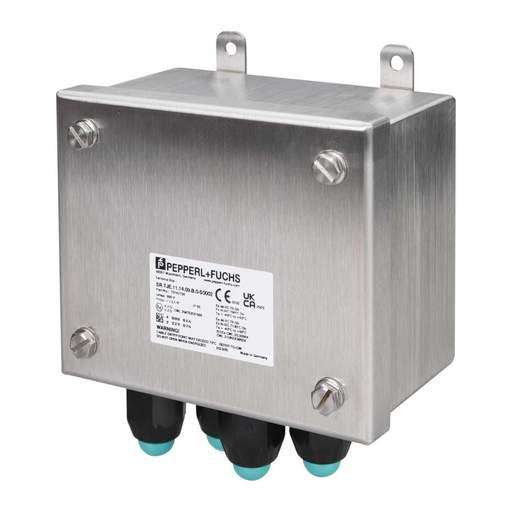 Pepperl & Fuchs Zone 1 Ex Junction Box with 6 x UT6 Terminals Stainless Steel