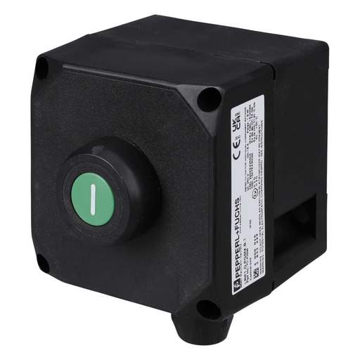 Pepperl & Fuchs 1 Way Green Pushbutton Ex Control Unit 1NO + 1NC Polyamide