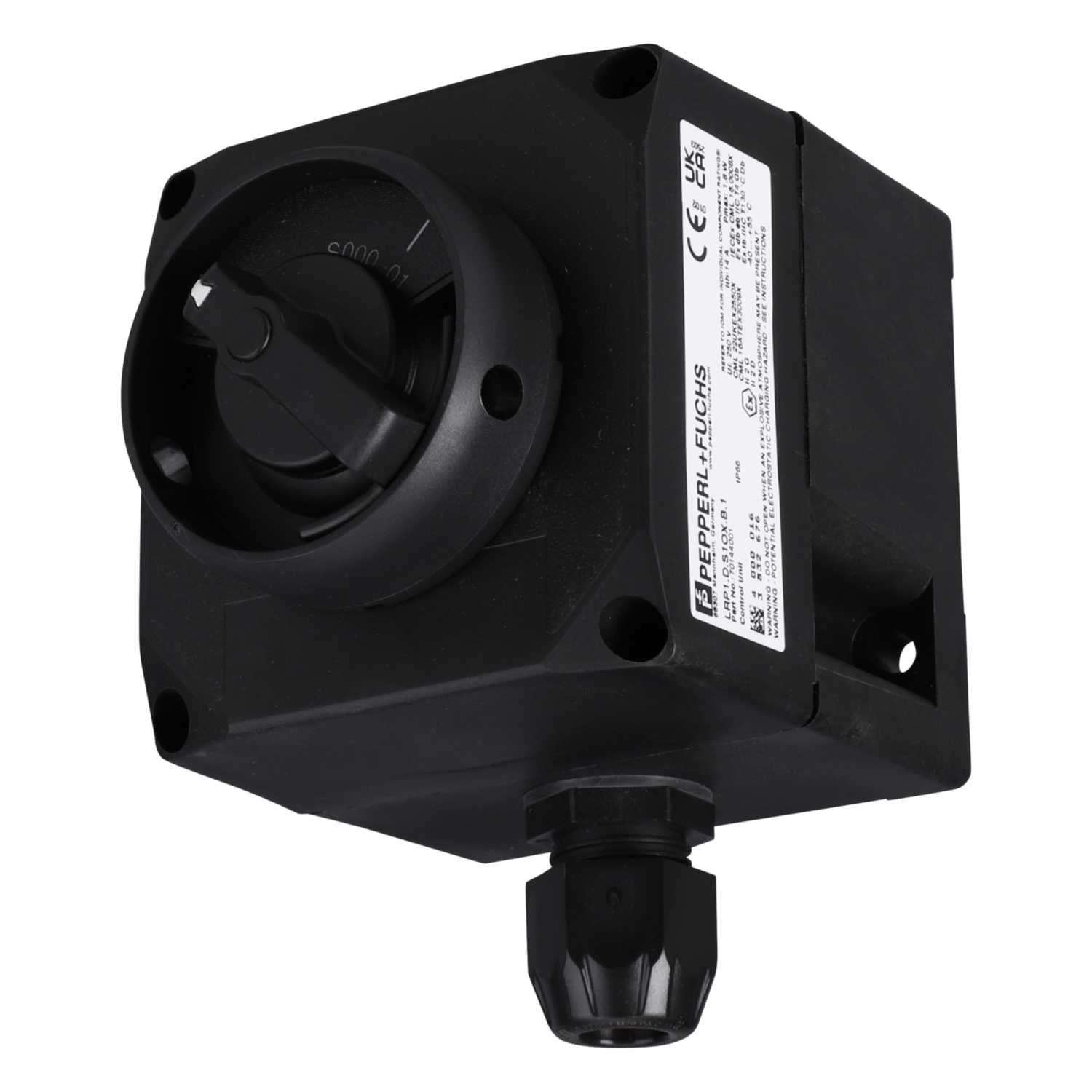 Pepperl & Fuchs 2 Position Switch Ex Control Unit Polyamide (70144001 ...