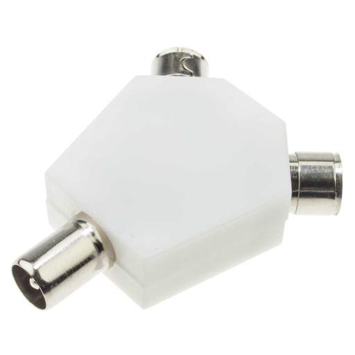 Philex Coaxial Y Splitter/Combiner (Sold in 1's)