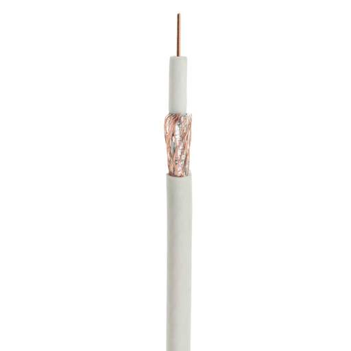 Philex RG6 Foam Filled Satellite Cable White (100m Drum)