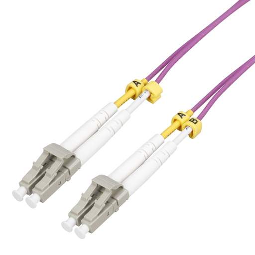 Labgear 3m LC to LC OM4 LSZH Fibre Optic Cable