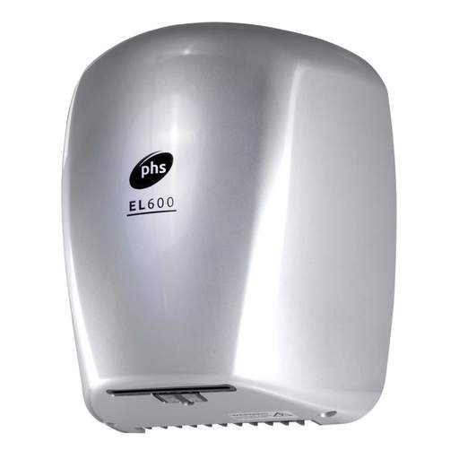 Warner Howard EL600 600W Low Energy Automatic Hand Dryer Nickel