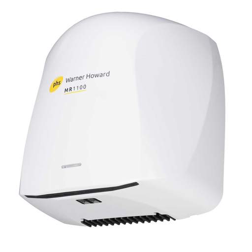 Warner Howard MR1100 1.1kW Hand Dryer White