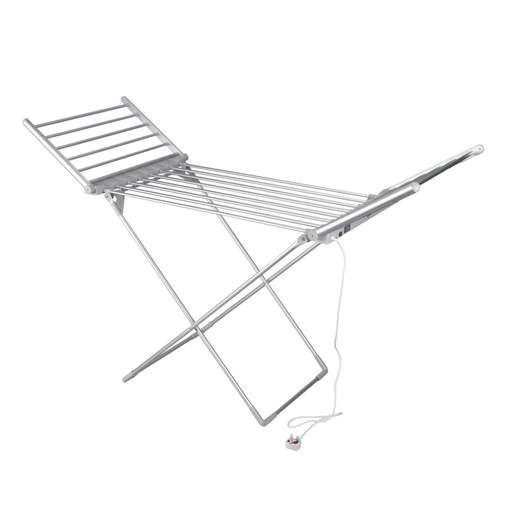 Igenix Winged Heated Airer Silver