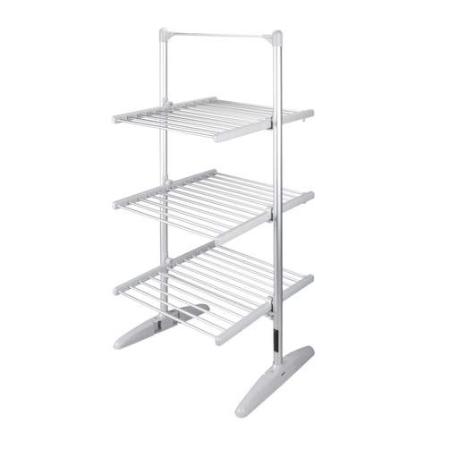 Igenix 3 Tiered Heated Airer Silver