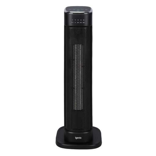 Igenix 2kW PTC Tower Fan Heater Black