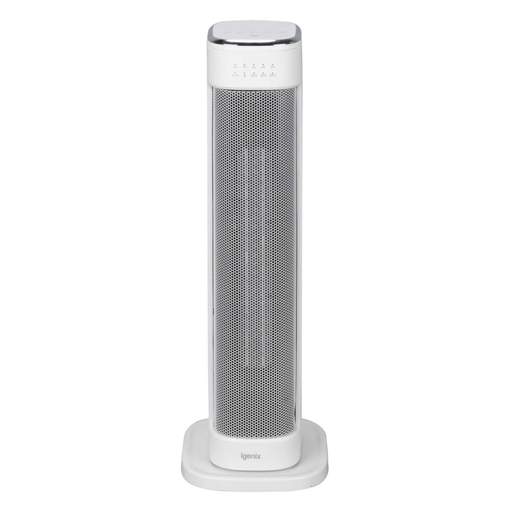Igenix 2kW PTC Tower Fan Heater White