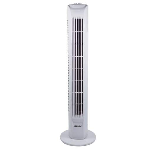 Igenix 29" Tower Fan with Timer and Remote Control White