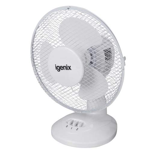Igenix 9" Desk Fan White