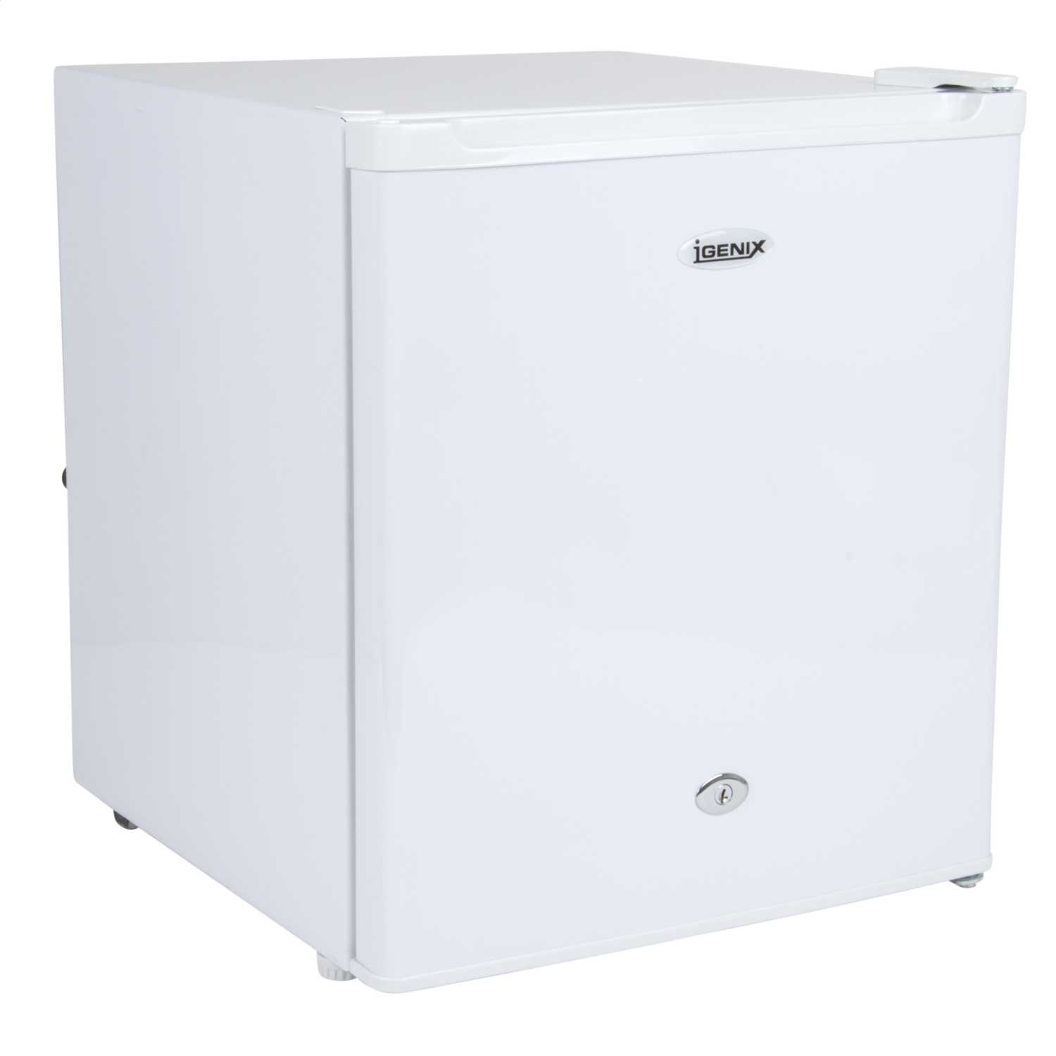Igenix 47L Table Top Fridge with Lock White (IG3711) CEF