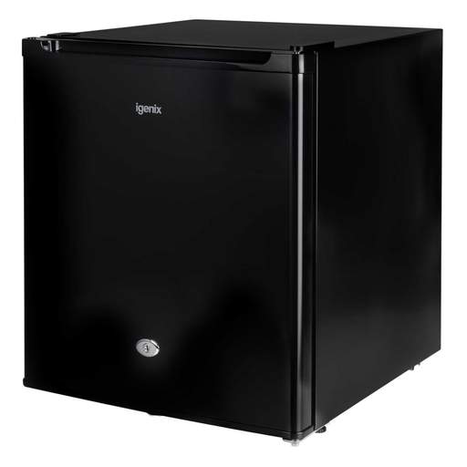 Igenix 41L Table Top Fridge with Lock Black