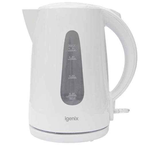Igenix White 3000W 1.7L Plastic Jug Kettle