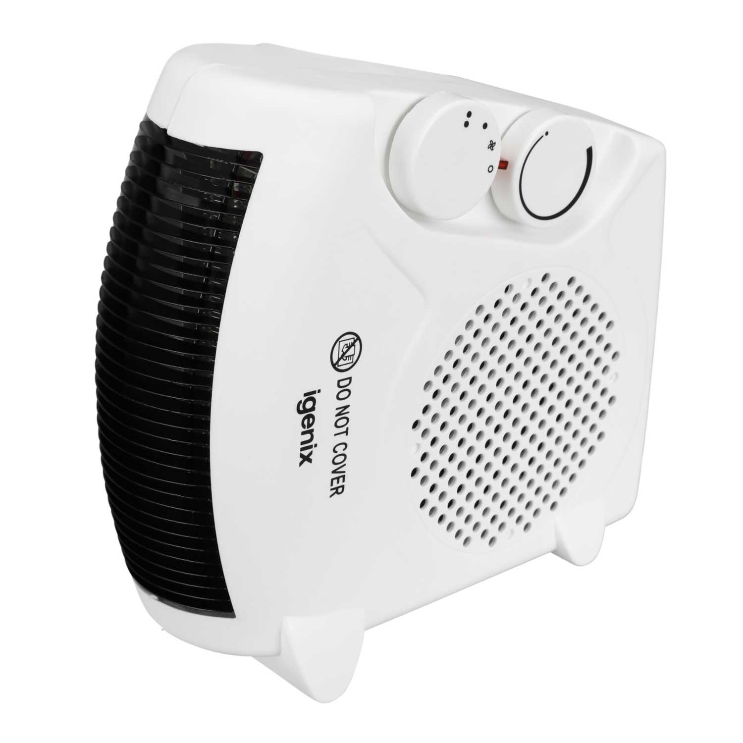 Igenix 2000W Fan Heater Flat or Upright White (IG9010) | CEF