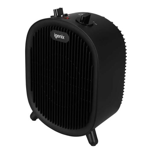 Igenix 2000W Upright Fan Heater Black