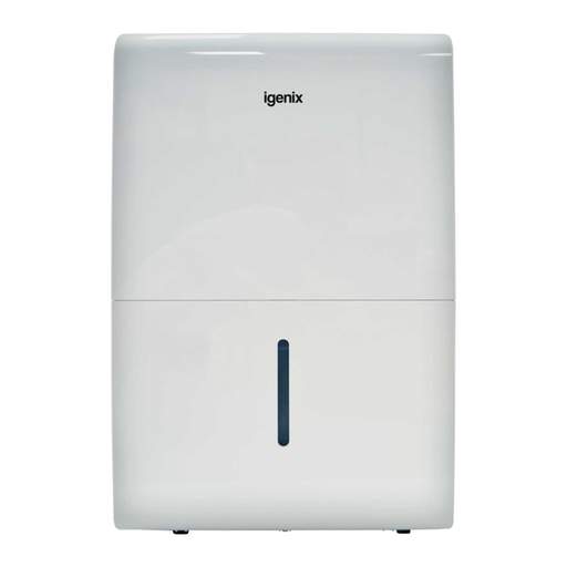 Igenix White 30L Per Day Compressor Dehumidifier